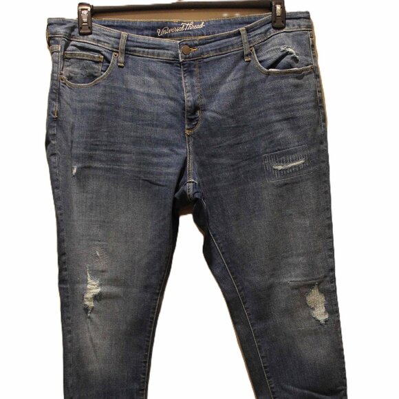 Universal Thread Distressed Skinny Jeans - Sz 20 - Picture 1 of 4